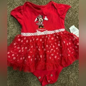 Baby girl onesie with tutu